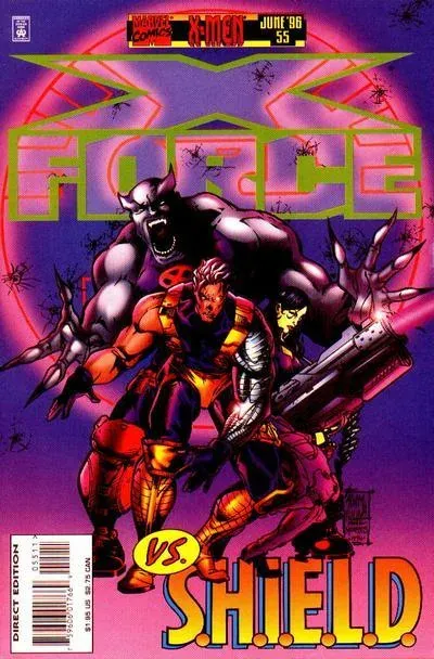 Cover of X-Force #55