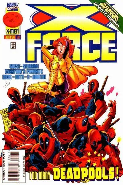 Cover of X-Force #56