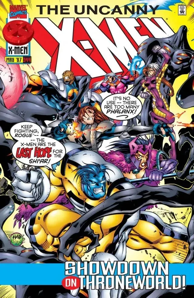 Cover of The Uncanny X-Men #344