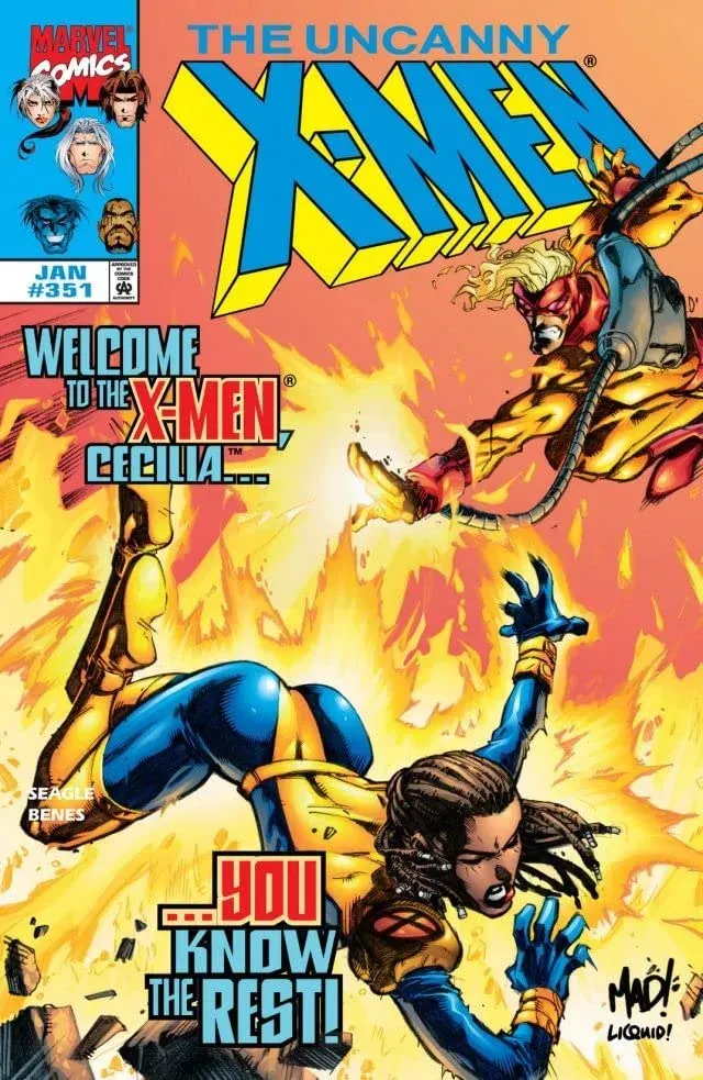 Cover of The Uncanny X-Men #351