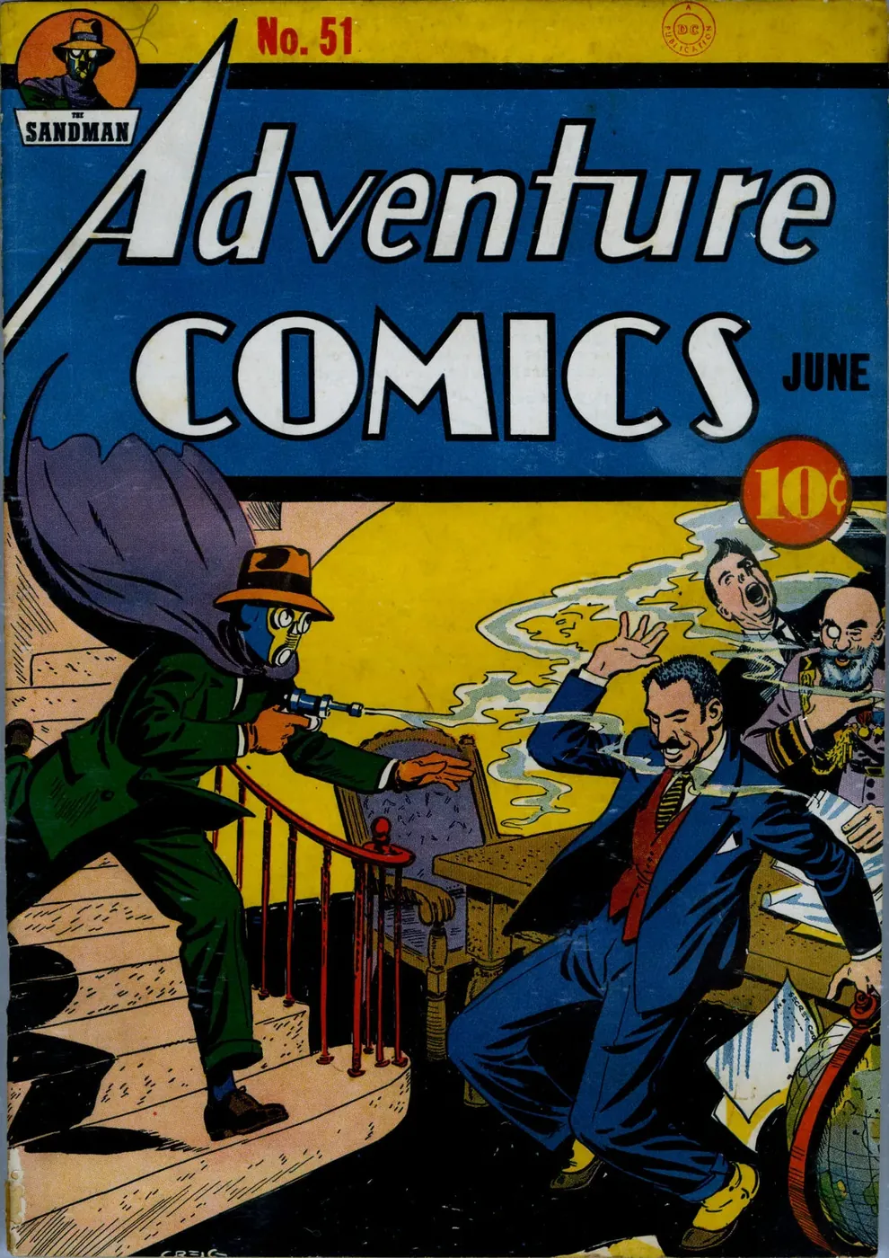 Cover of Adventure Comics #51