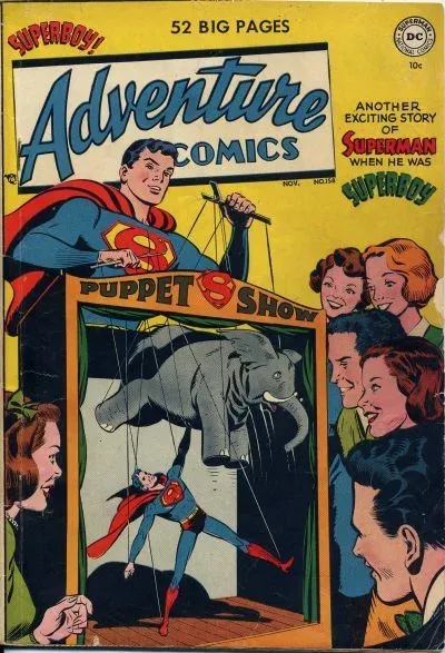 Cover of Adventure Comics #158