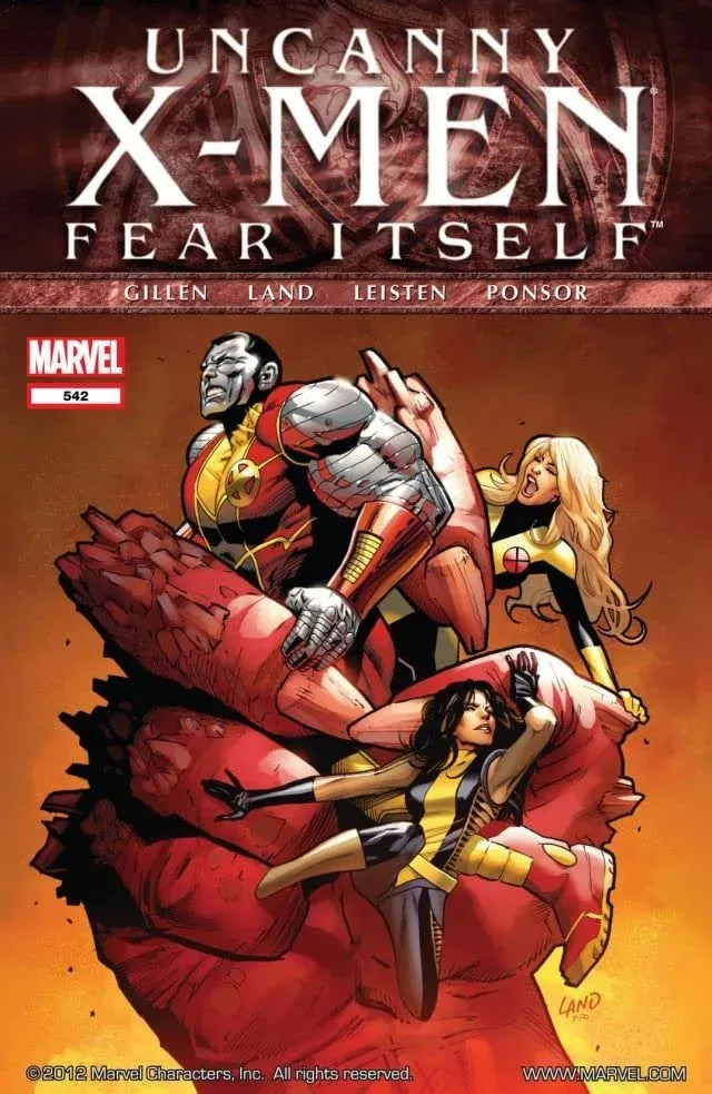Cover of The Uncanny X-Men #542