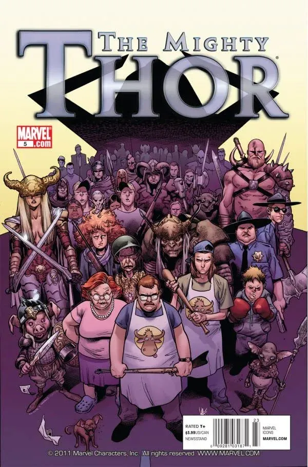 Cover of The Mighty Thor #5