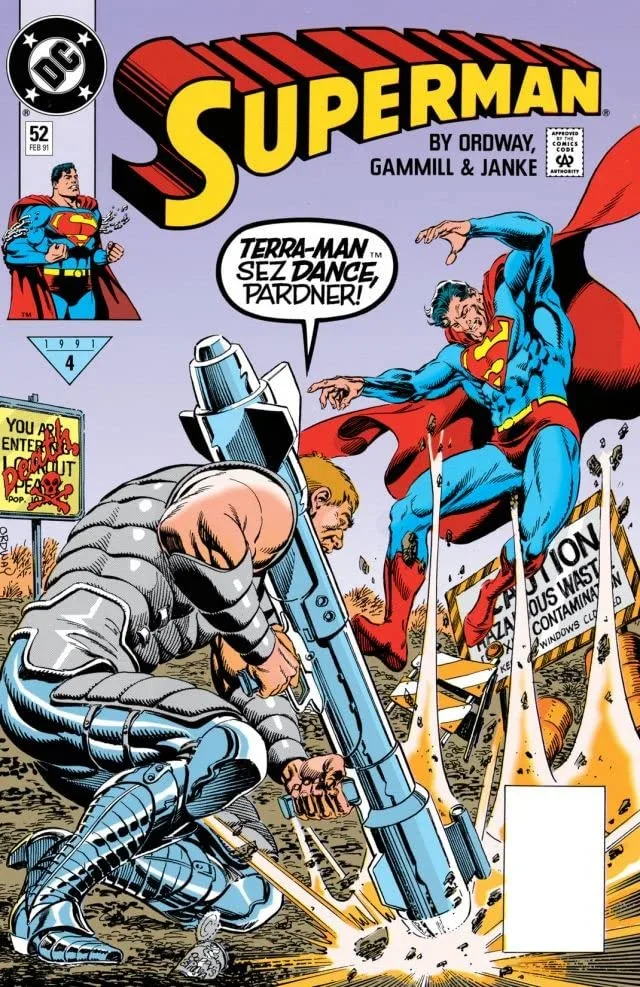 Cover of Superman #52