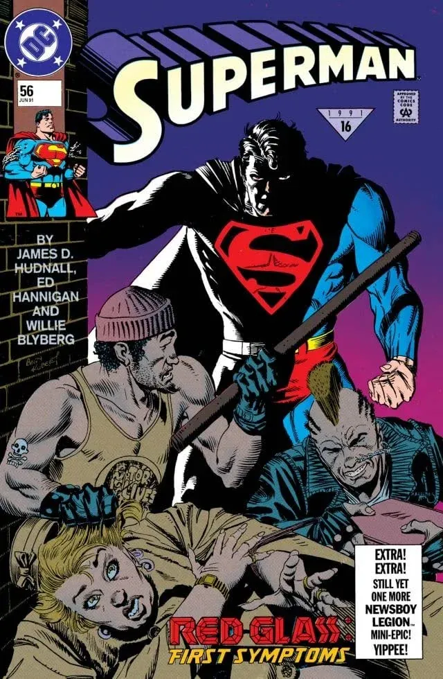 Cover of Superman #56