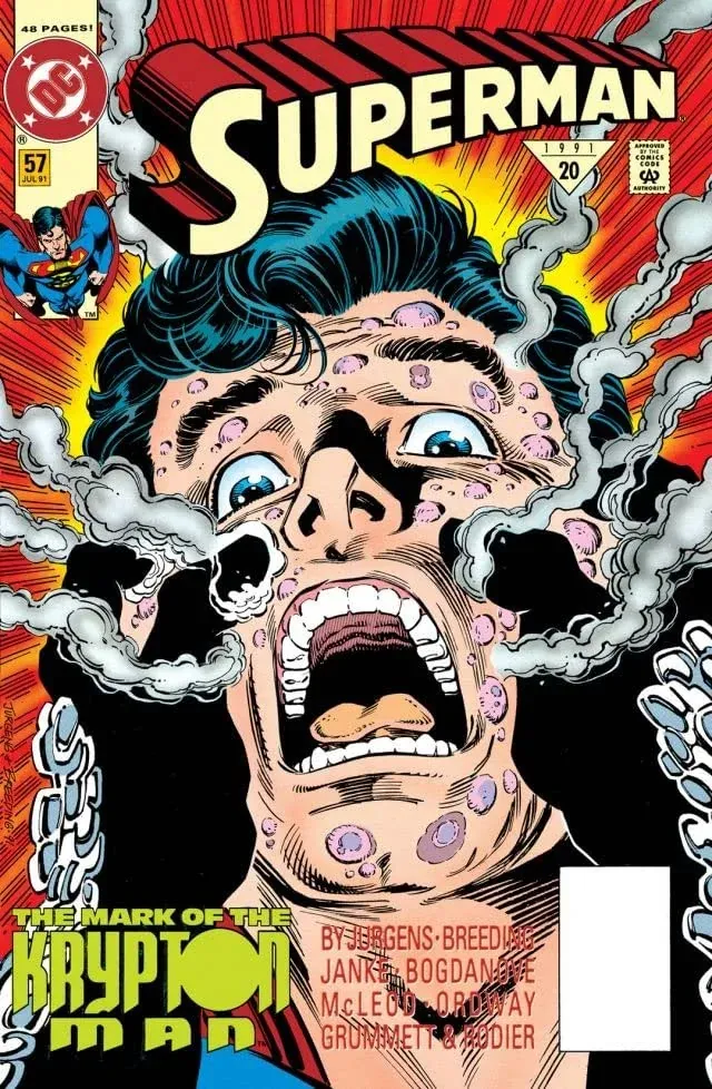 Cover of Superman #57