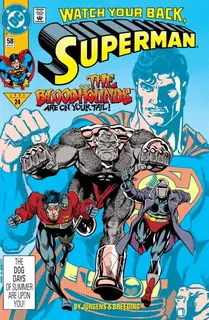 Cover of Superman #58