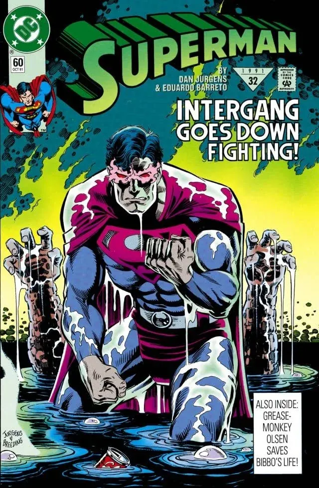 Cover of Superman #60