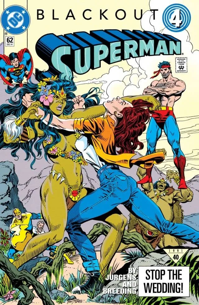 Cover of Superman #62