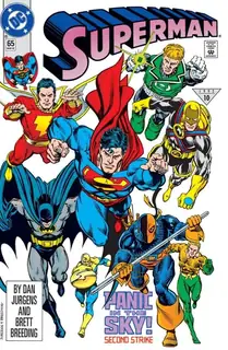 Cover of Superman #65