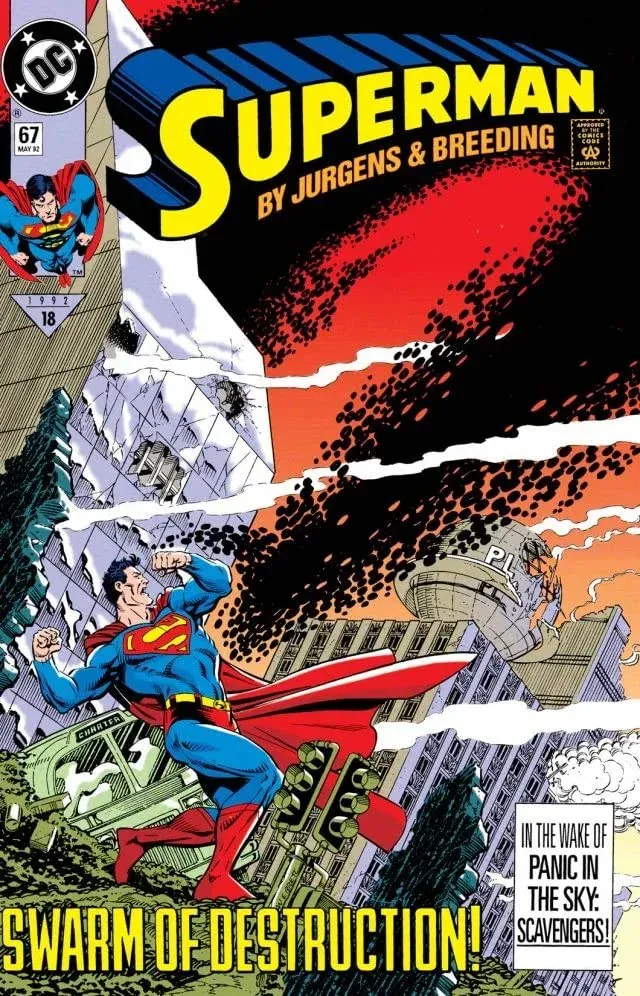 Cover of Superman #67
