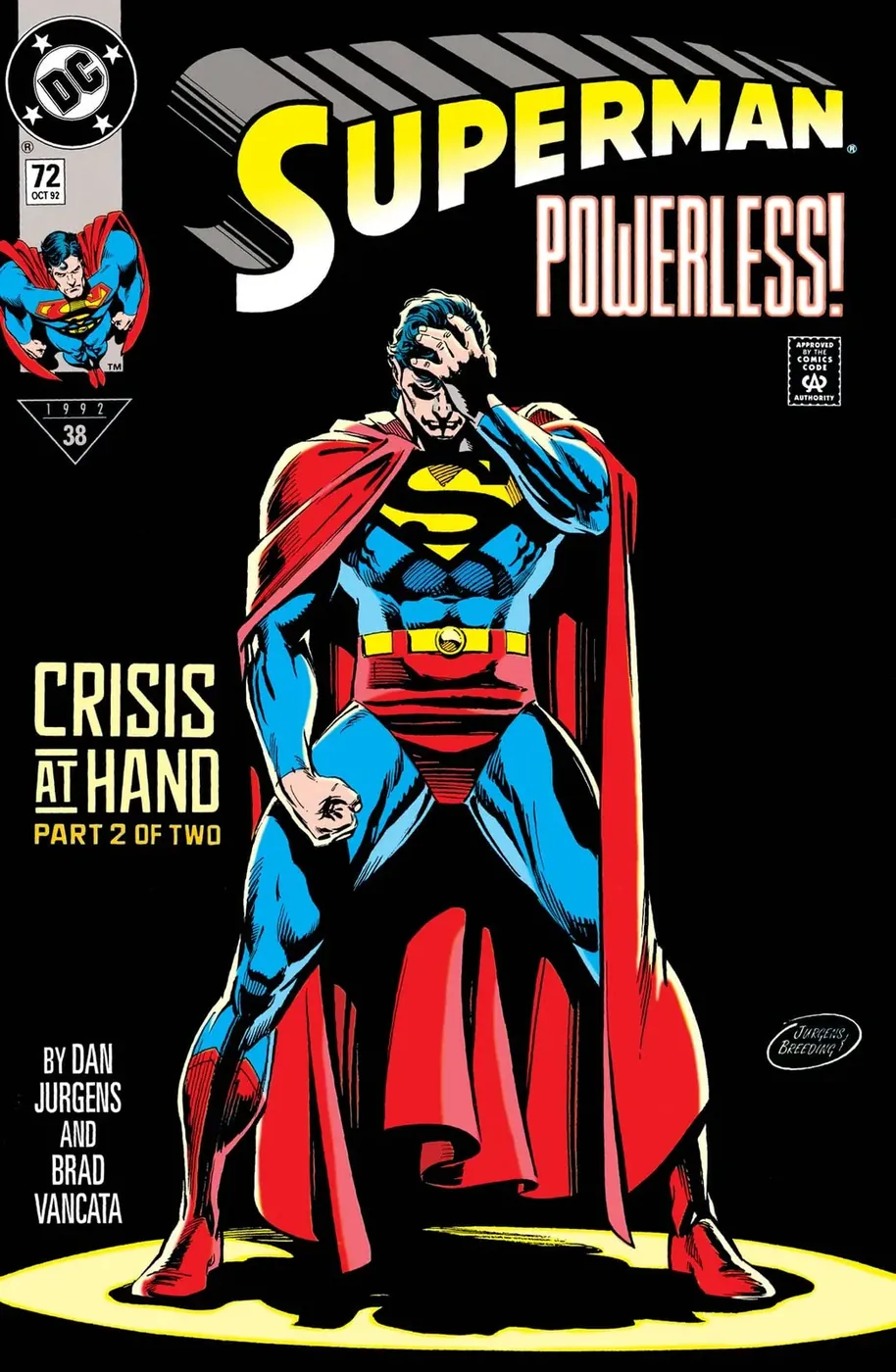 Cover of Superman #72