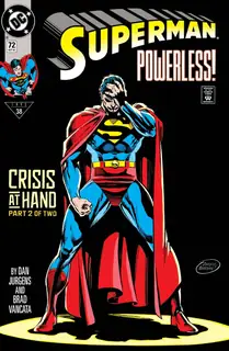 Cover of Superman #72