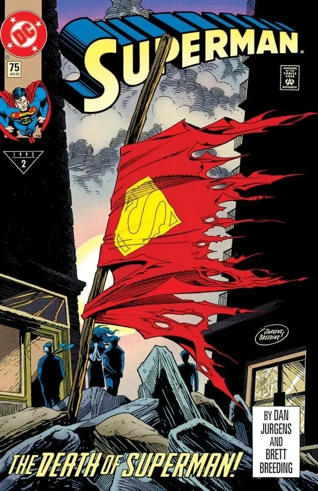 Cover of Superman #75