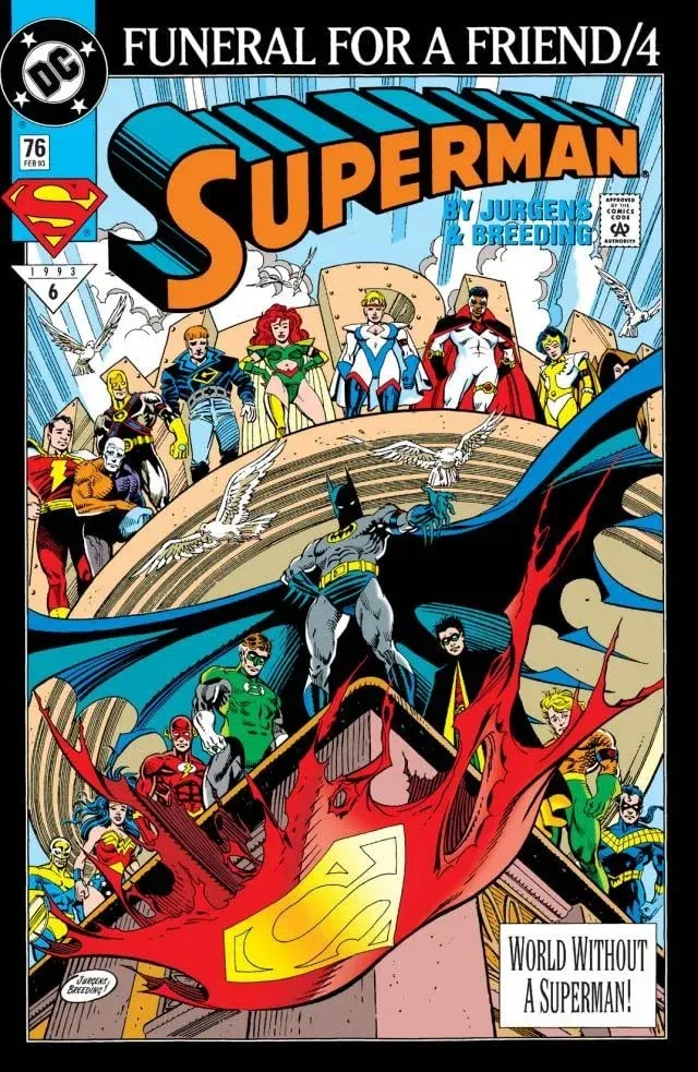 Cover of Superman #76