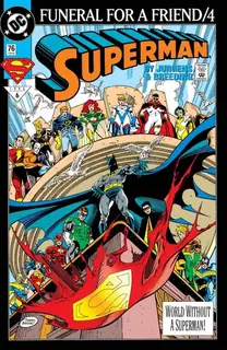 Cover of Superman #76