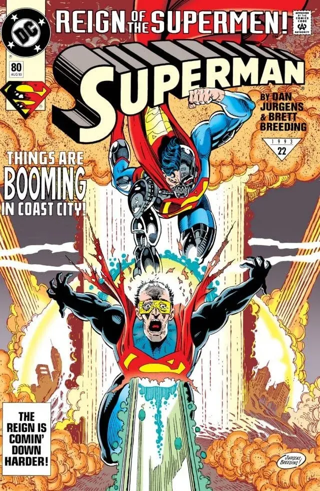 Cover of Superman #80