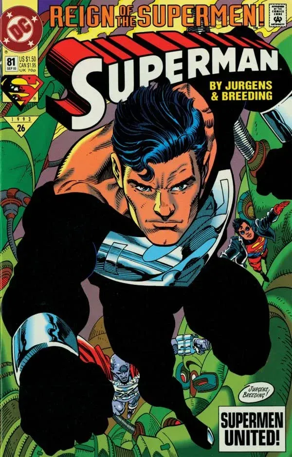 Cover of Superman #81