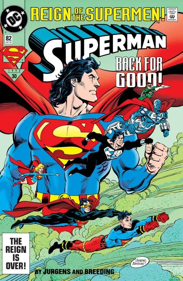 Cover of Superman #82