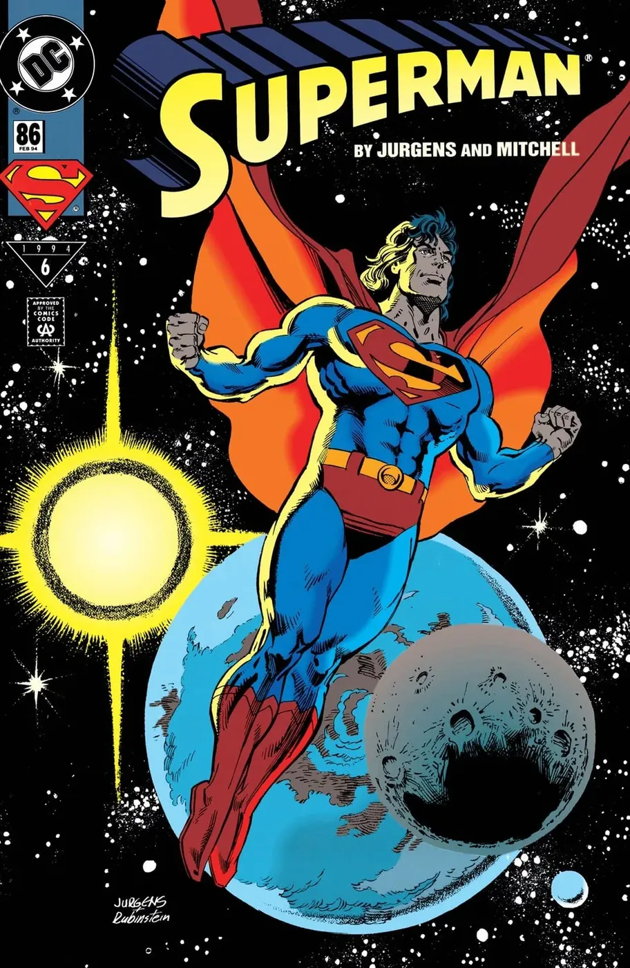 Cover of Superman #86