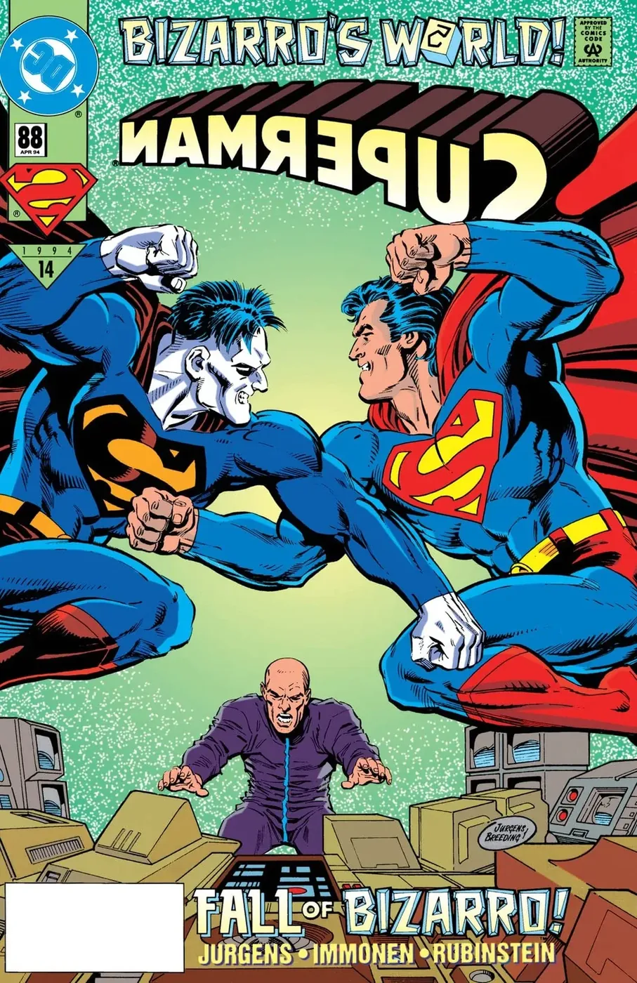 Cover of Superman #88