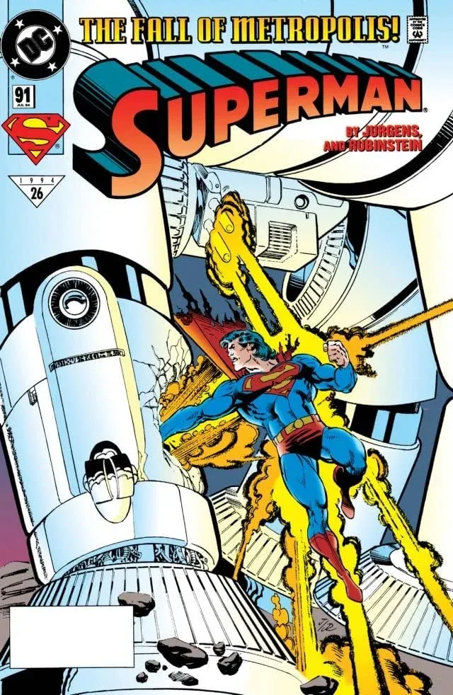 Cover of Superman #91