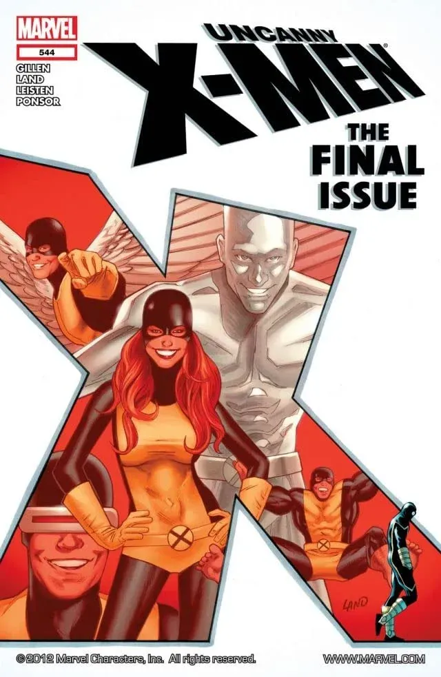 Cover of The Uncanny X-Men #544