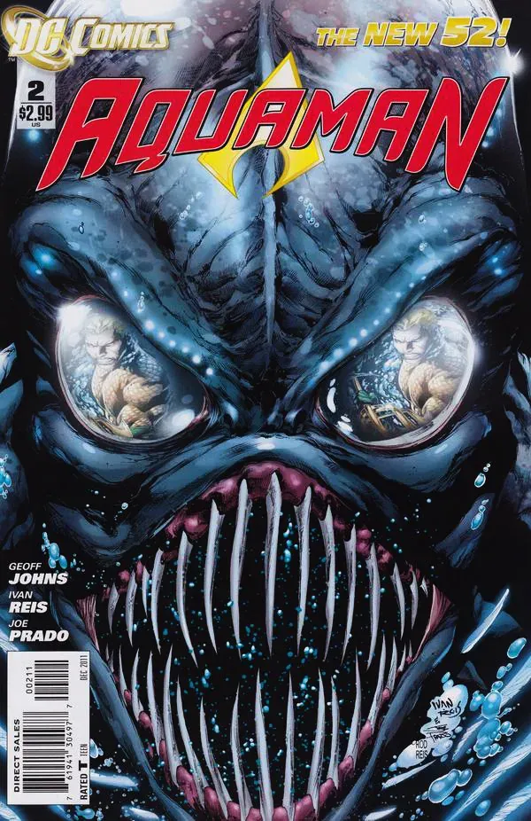 Cover of Aquaman #2