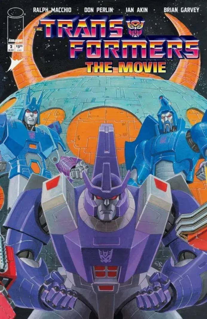Cover of The Transformers: The Movie 40th Anniversary Edition #2