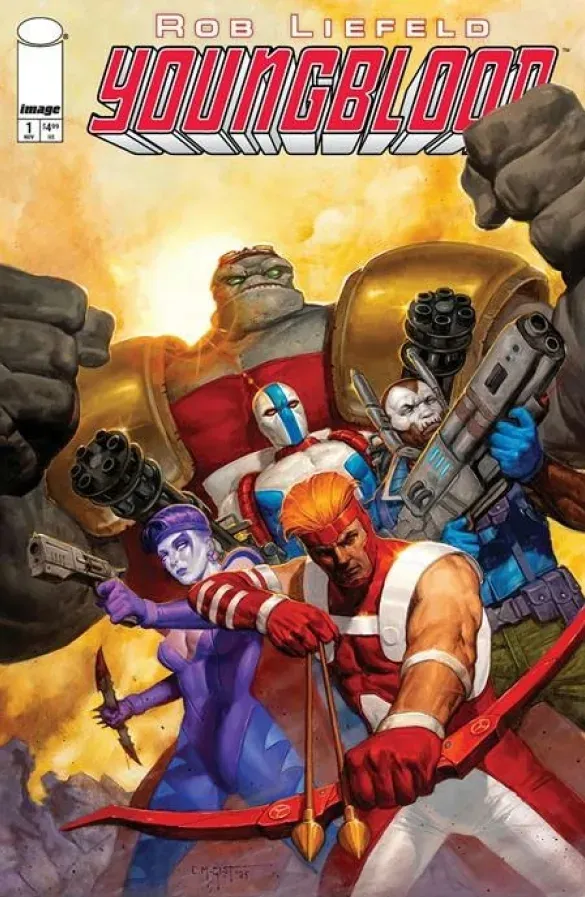 Cover of Youngblood (2025) #1