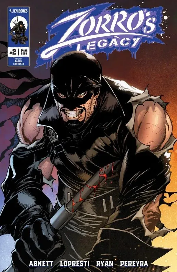 Cover of Zorro's Legacy #2