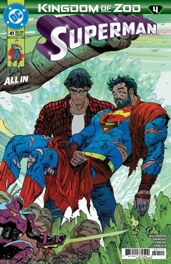 Cover of Superman #41