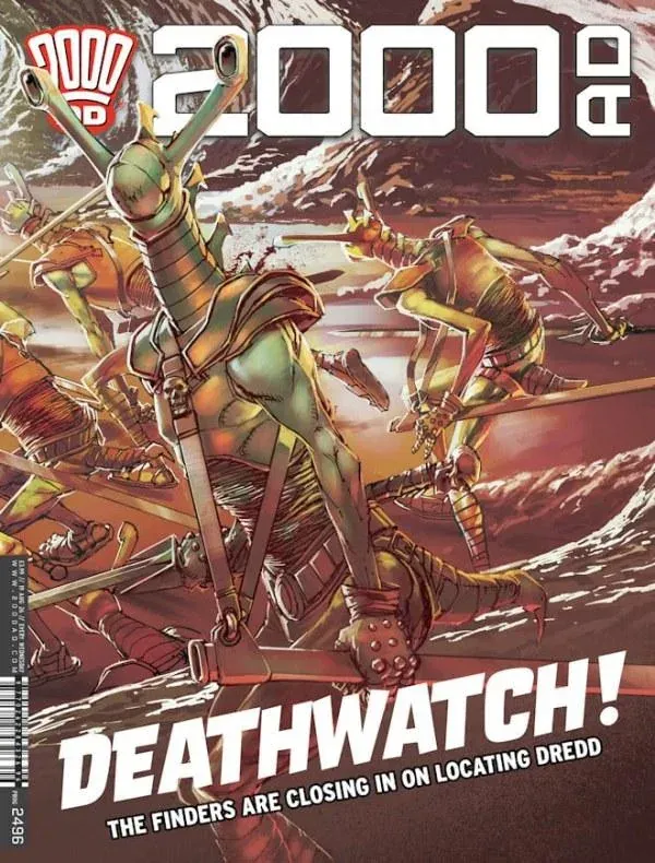 Cover of 2000 AD #2496