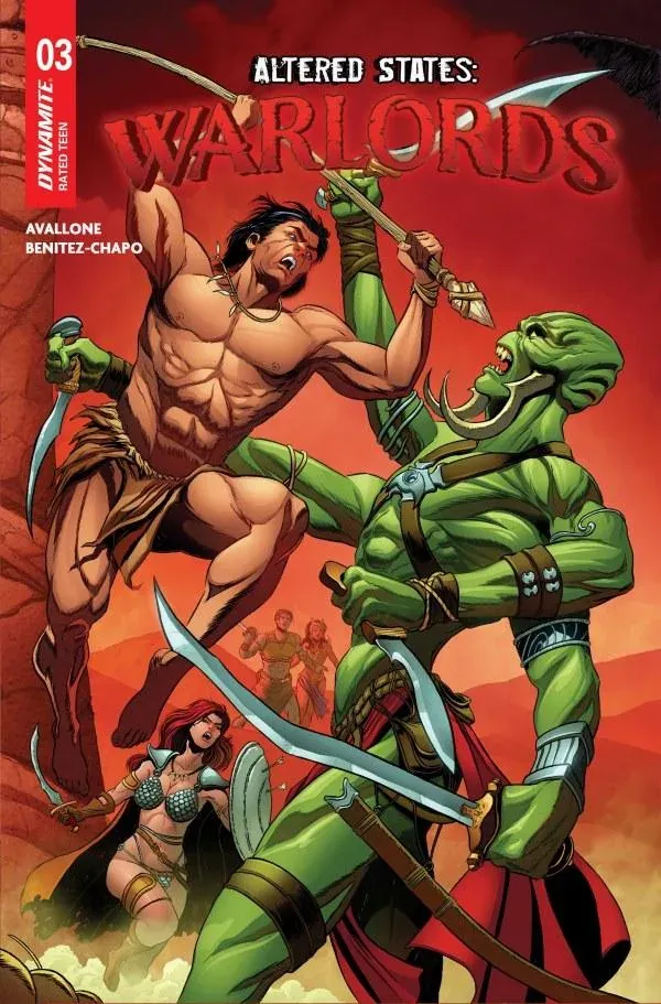 Cover of Altered States: Warlords #3