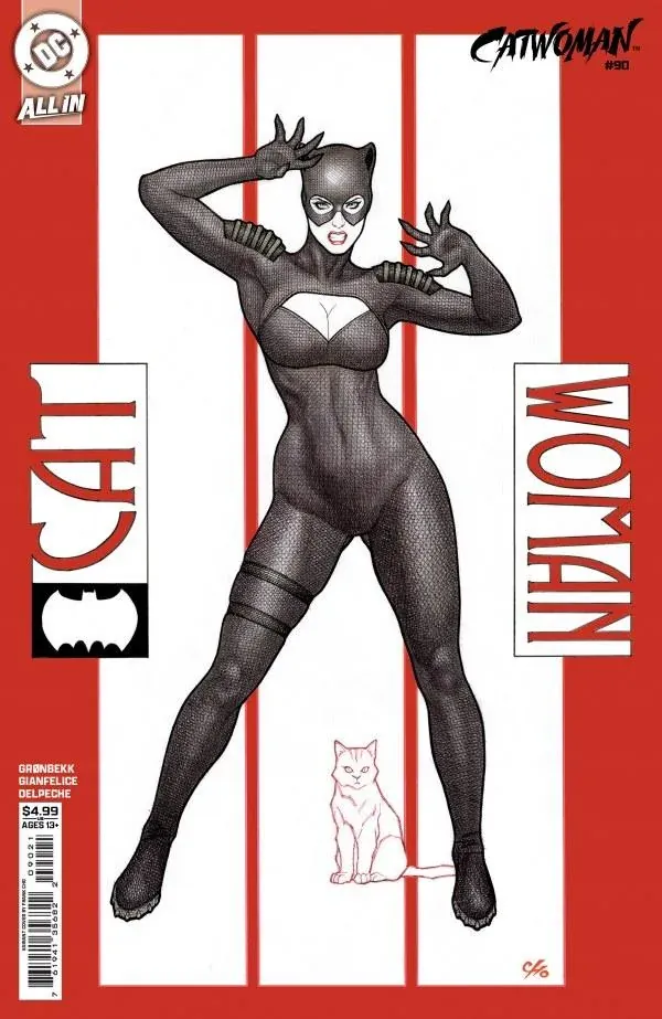 Cover of Catwoman #90