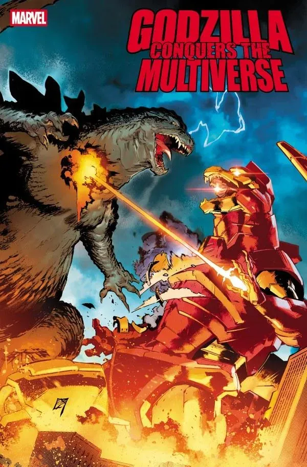 Cover of Godzilla Conquers the Multiverse #2