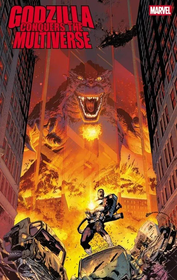 Cover of Godzilla Conquers the Multiverse #2