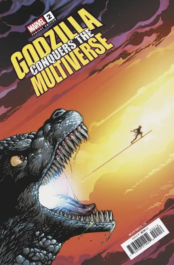Cover of Godzilla Conquers the Multiverse #2