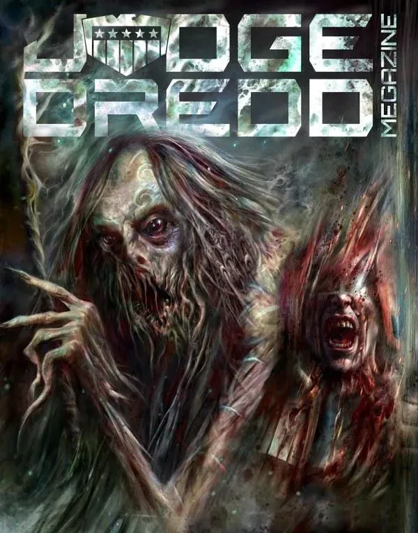 Cover of Judge Dredd Megazine #495