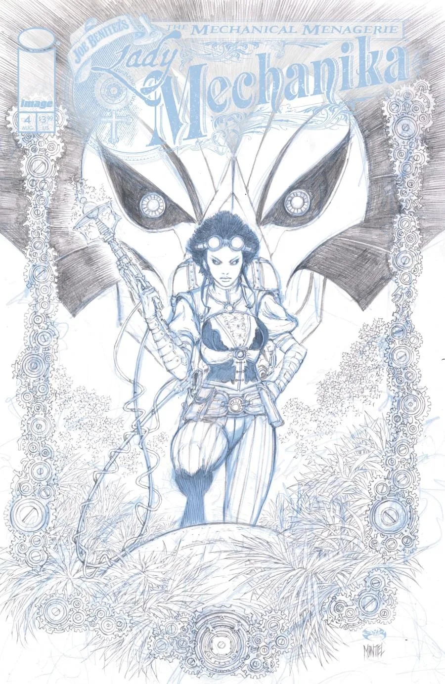 Cover of Lady Mechanika: The Mechanical Menagerie #4