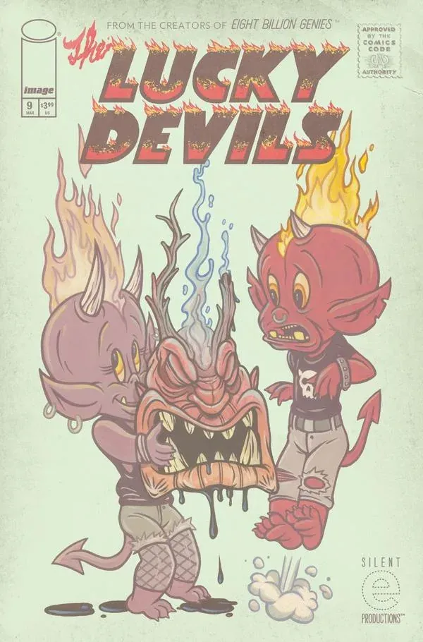 Cover of The Lucky Devils #9