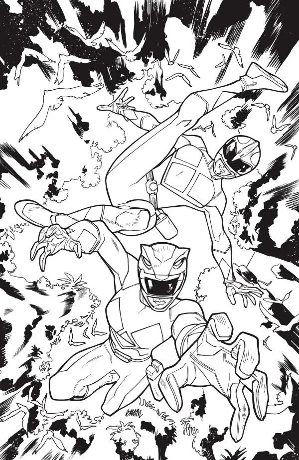Cover of Mighty Morphin Power Rangers #3