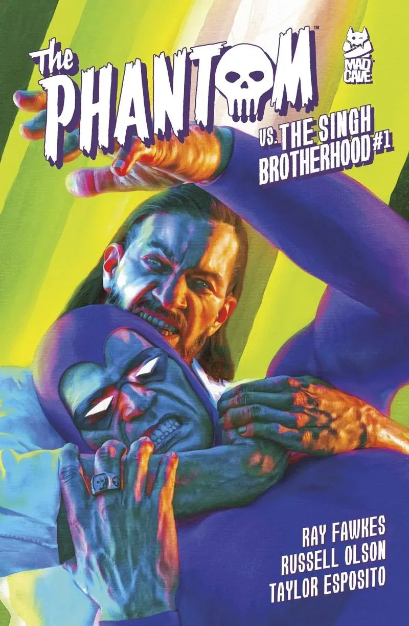 Cover of The Phantom vs. the Singh Brotherhood #1