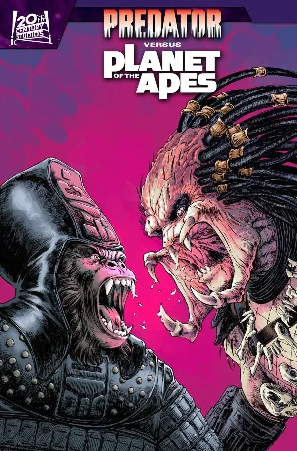 Cover of Predator vs. The Planet of the Apes #2