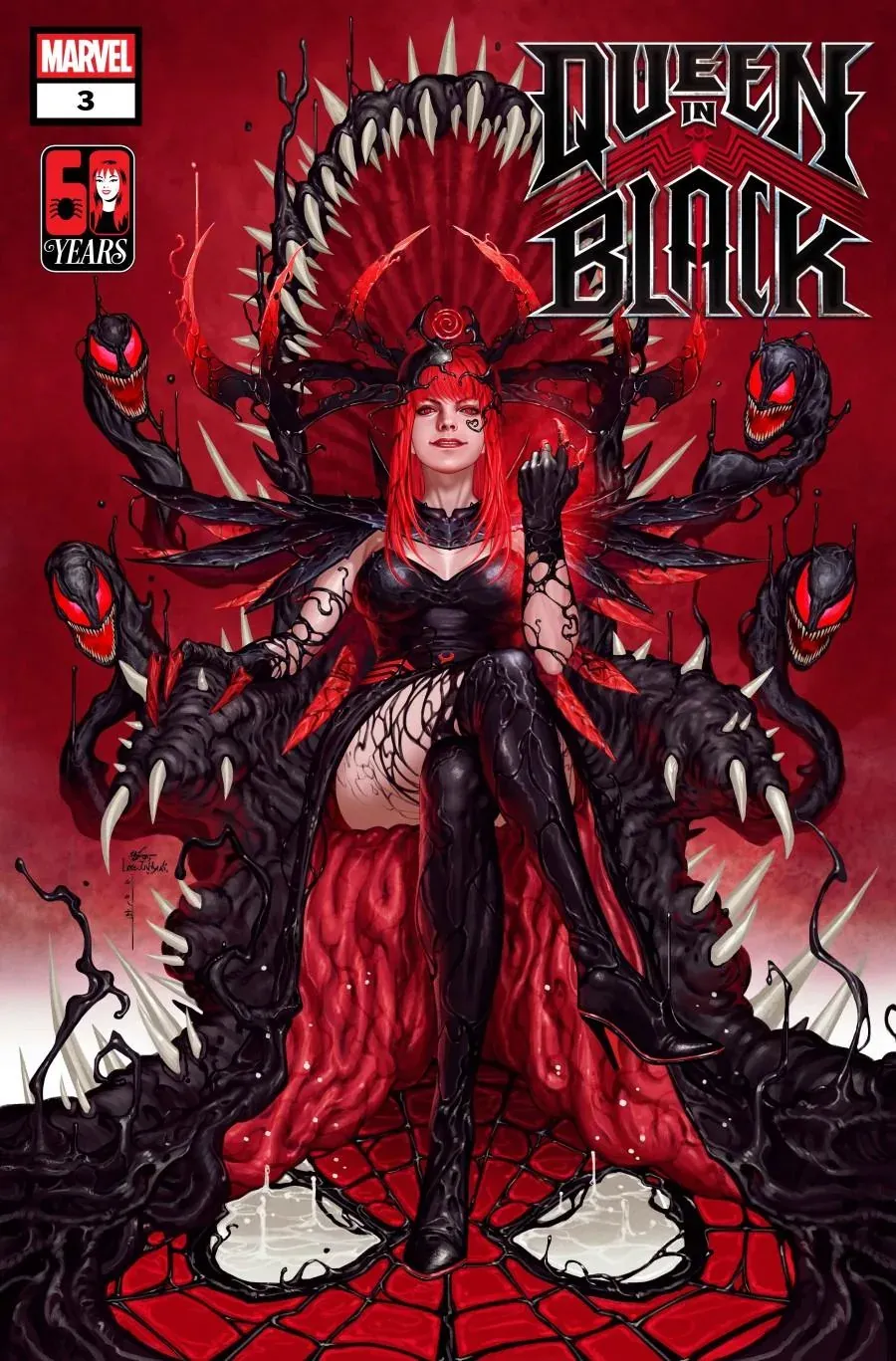 Cover of Queen in Black #3