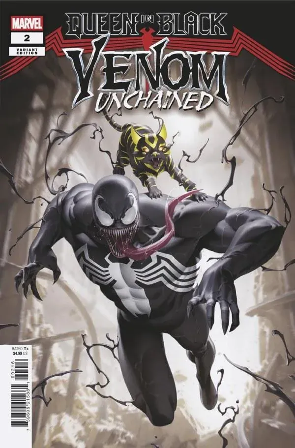 Cover of Queen in Black: Venom Unchained #2