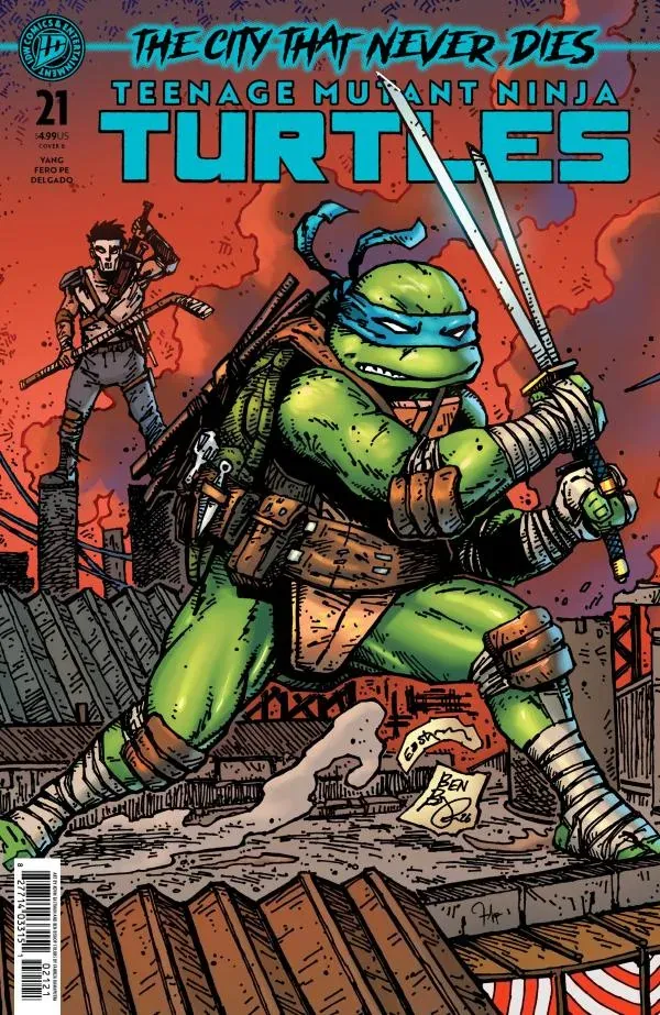 Cover of Teenage Mutant Ninja Turtles #21