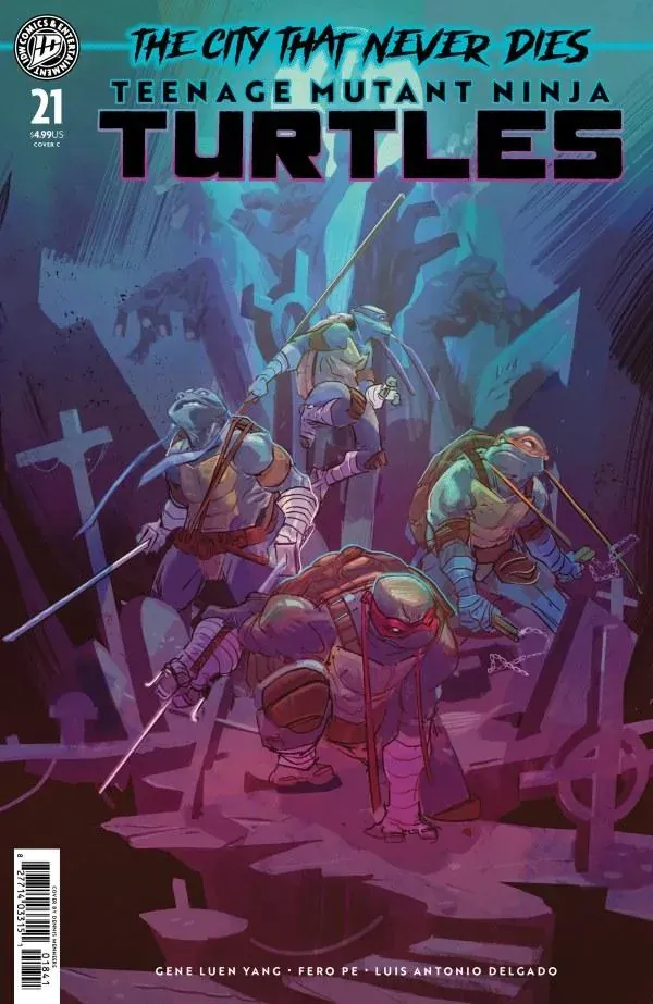 Cover of Teenage Mutant Ninja Turtles #21