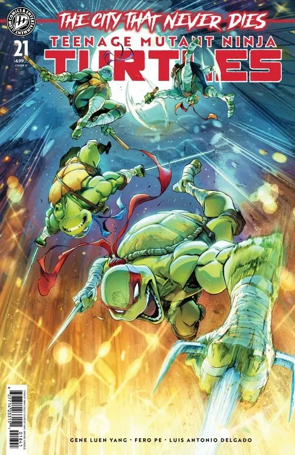 Cover of Teenage Mutant Ninja Turtles #21